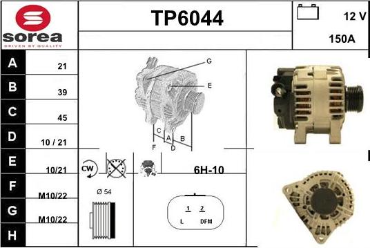 Sera TP6044 - Генератор vvparts.bg