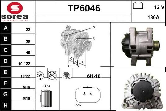 Sera TP6046 - Генератор vvparts.bg