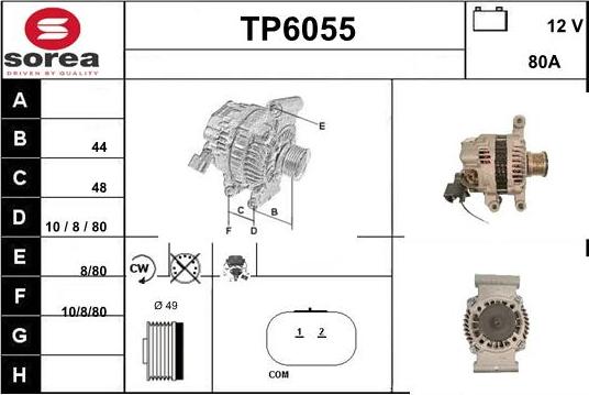 Sera TP6055 - Генератор vvparts.bg