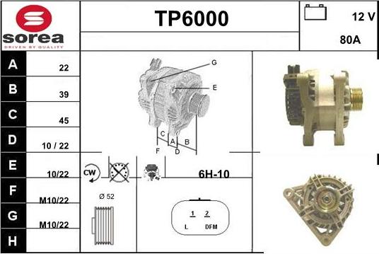 Sera TP6000 - Генератор vvparts.bg