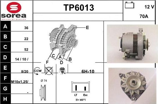 Sera TP6013 - Генератор vvparts.bg