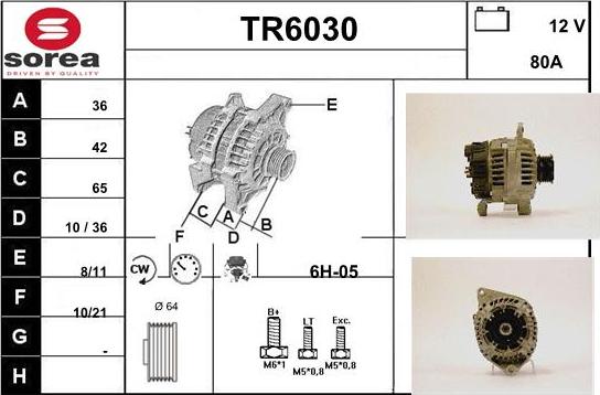 Sera TR6030 - Генератор vvparts.bg