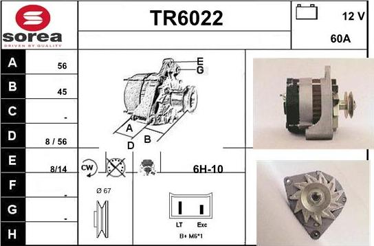 Sera TR6022 - Генератор vvparts.bg