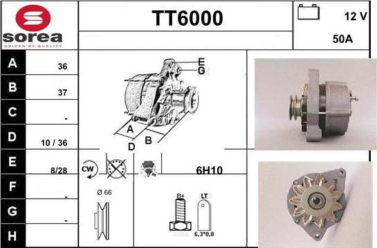 Sera TT6000 - Генератор vvparts.bg