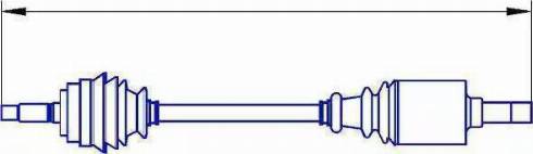 Sercore 22720 - Полуоска vvparts.bg