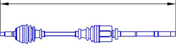 Sercore 22823 - Полуоска vvparts.bg