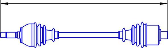 Sercore 12827 - Полуоска vvparts.bg