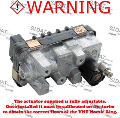 Sidat 48.1040 - Регулиращ клапан за налягане на турбината vvparts.bg
