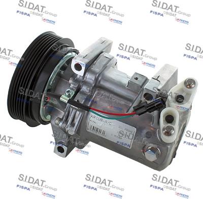 Sidat 1.9156A - Компресор, климатизация vvparts.bg