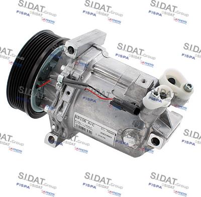 Sidat 1.9157A - Компресор, климатизация vvparts.bg