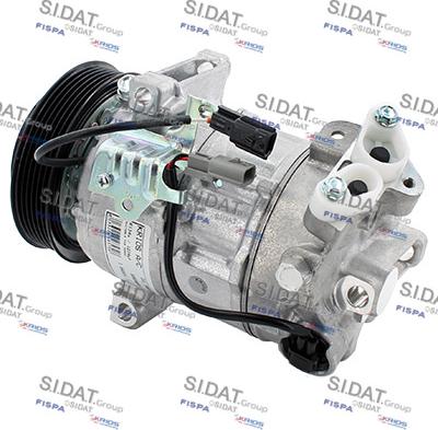 Sidat 1.5491A - Компресор, климатизация vvparts.bg