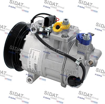 Sidat 1.5521A - Компресор, климатизация vvparts.bg