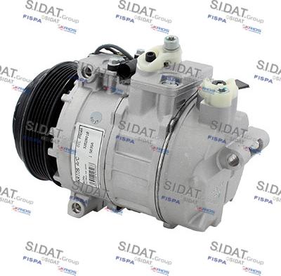 Sidat 1.5035A - Компресор, климатизация vvparts.bg