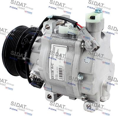 Sidat 1.5370A - Компресор, климатизация vvparts.bg