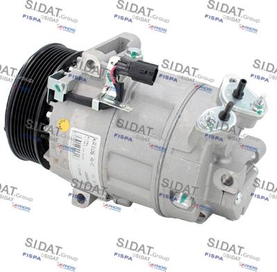 Sidat 1.2163A - Компресор, климатизация vvparts.bg