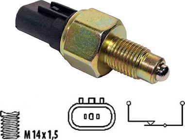 Sidat 3.234233 - Включвател, светлини за движение на заден ход vvparts.bg