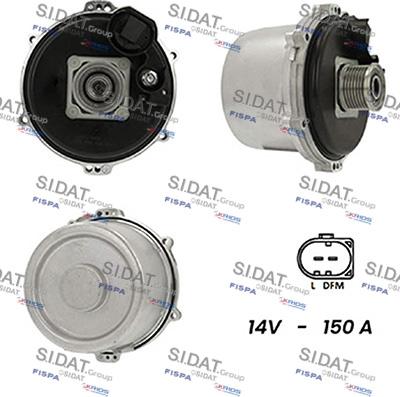 Sidat A12BH0550A2 - Генератор vvparts.bg