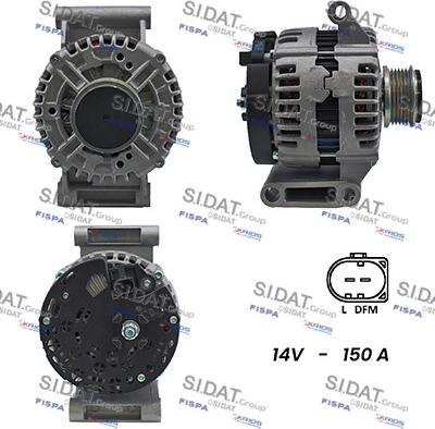 Sidat A12BH0077A2 - Генератор vvparts.bg