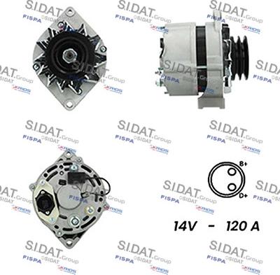 Sidat A12BH0310A2 - Генератор vvparts.bg