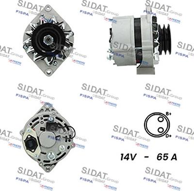 Sidat A12BH0311A2 - Генератор vvparts.bg