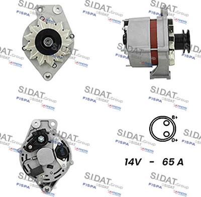 Sidat A12BH0252A2 - Генератор vvparts.bg