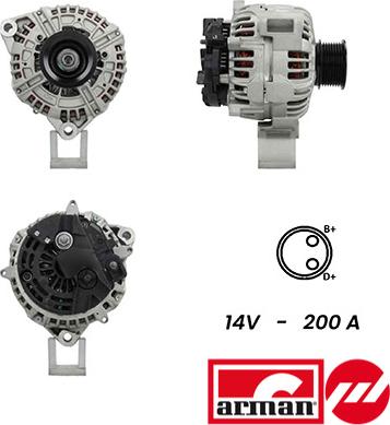 Sidat A12BH1065AS - Генератор vvparts.bg