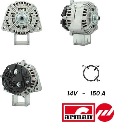 Sidat A12BH1067AS - Генератор vvparts.bg