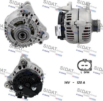 Sidat A12BH1150A2 - Генератор vvparts.bg