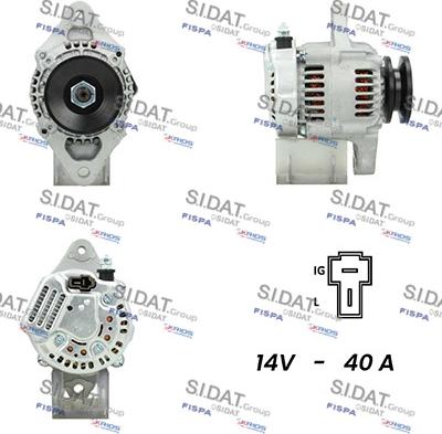 Sidat A12DE0449A2 - Генератор vvparts.bg