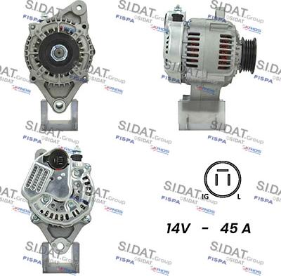 Sidat A12DE0482A2 - Генератор vvparts.bg