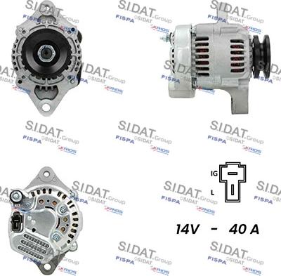 Sidat A12DE0066A2 - Генератор vvparts.bg