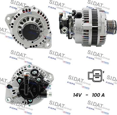 Sidat A12HT0463A2 - Генератор vvparts.bg