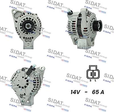 Sidat A12HT0478A2 - Генератор vvparts.bg