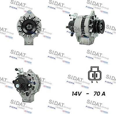 Sidat A12HT0160A2 - Генератор vvparts.bg