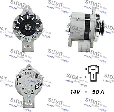 Sidat A12HT0224A2 - Генератор vvparts.bg