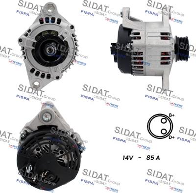 Sidat A12MA1137A2 - Генератор vvparts.bg