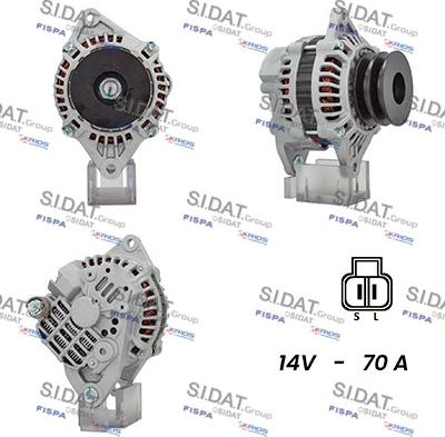 Sidat A12MH0464A2 - Генератор vvparts.bg