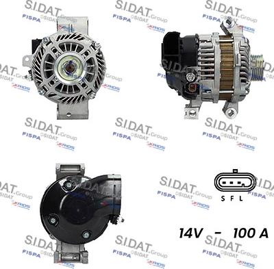 Sidat A12MH0468A2 - Генератор vvparts.bg