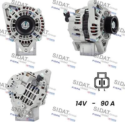 Sidat A12MH0694A2 - Генератор vvparts.bg