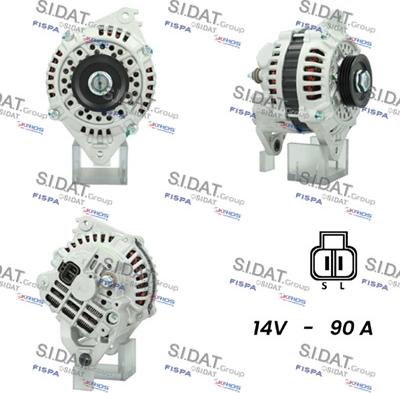 Sidat A12MH0660 - Генератор vvparts.bg