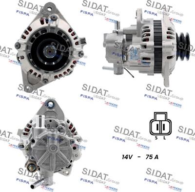 Sidat A12MH0113 - Генератор vvparts.bg