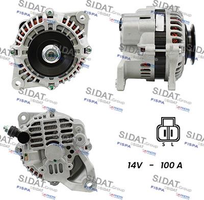 Sidat A12MH0225A2 - Генератор vvparts.bg