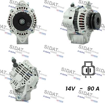 Sidat A12MH0228A2 - Генератор vvparts.bg