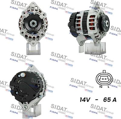 Sidat A12VA0055A2 - Генератор vvparts.bg