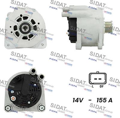 Sidat A12VA1006A2 - Генератор vvparts.bg