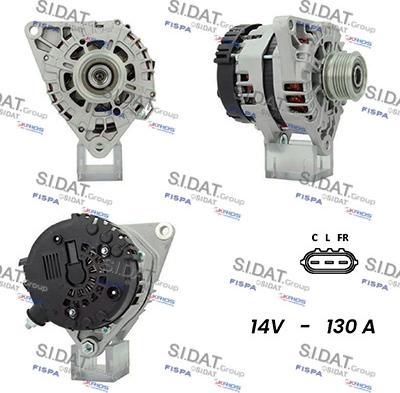 Sidat A12VA1129A2 - Генератор vvparts.bg