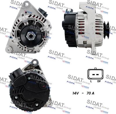 Sidat A12VA1294A2 - Генератор vvparts.bg