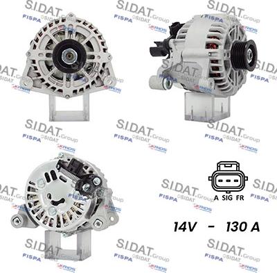 Sidat A12VS0585A2 - Генератор vvparts.bg