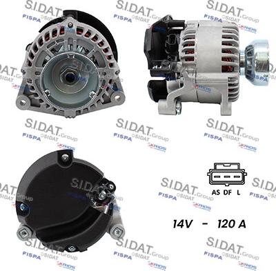 Sidat A12VS0061A2 - Генератор vvparts.bg