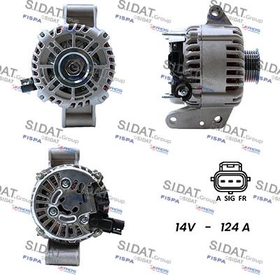 Sidat A12VS0088A2 - Генератор vvparts.bg